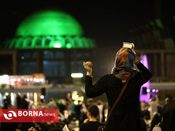 مراسم احیاء شب نوزدهم ماه رمضان در مصلی تهران