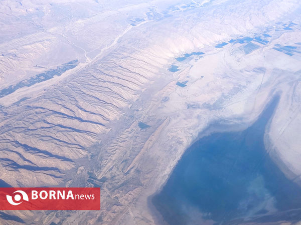 از کیش تا تهران بر فراز ابرها