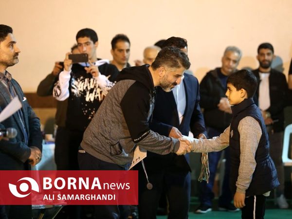 مسابقات کشتی دانش آموزی رده سنی نونهالان