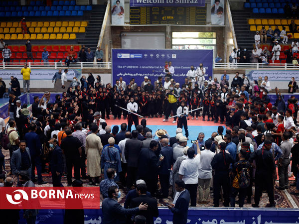 اختتامیه چهارمین نشست سالانه هیات رئیسه کمیته هنرهای رزمی یونسکو در شیراز