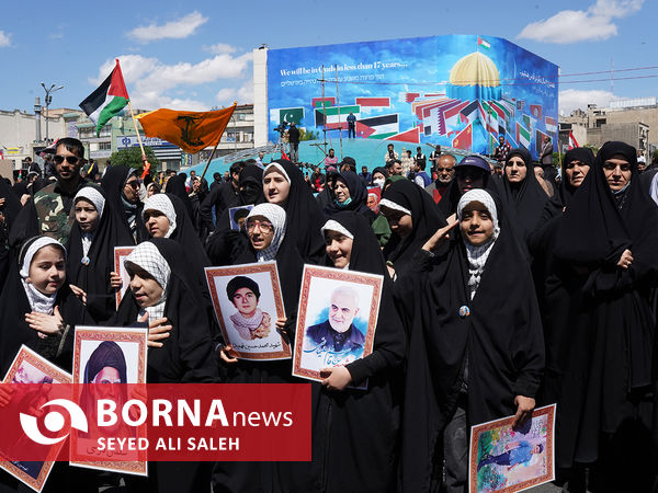 راهپیمایی روز جهانی قدس در تهران