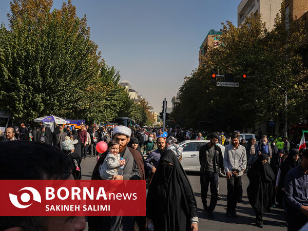 راهپیمایی ۱۳ آبان - تهران (۲)