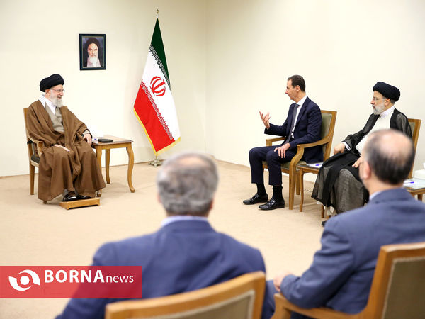 دیدار بشار اسد با رهبر انقلاب