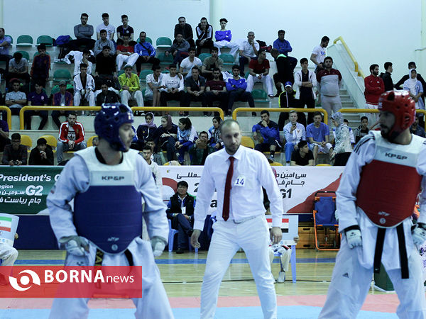 روز دوم " سومین دوره مسابقات جام ریاست فدراسیون جهانی تکواندو
