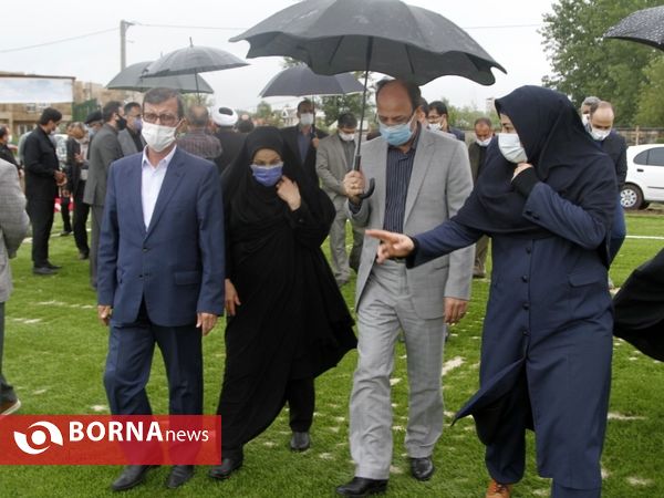 افتتاح پروژه های ورزشی شهرستان آستانه اشرفیه