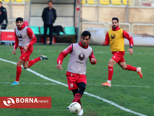 تمرین تیم فوتبال پرسپولیس
