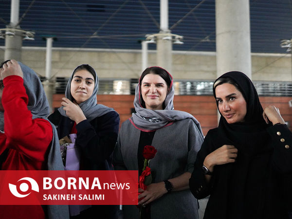  استقبال از تیم ملی بسکتبال بانوان ایران 