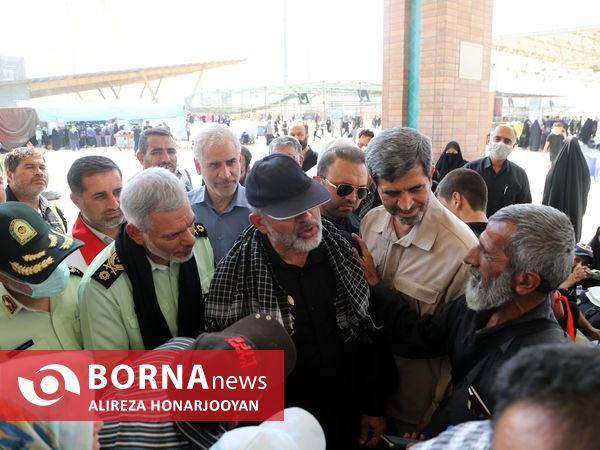 بازدید وزیر کشور از مرز بین المللی شلمچه