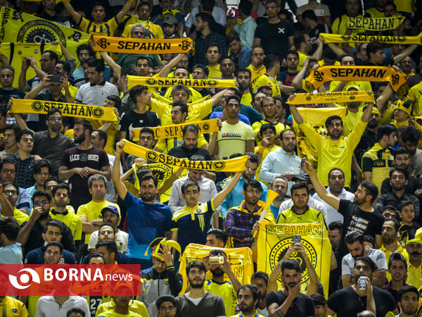 حاشیه دیدار تیم های فوتبال پرسپولیس و سپاهان