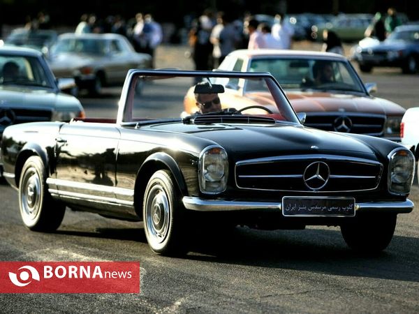 همایش ماشین های بنز- تهران