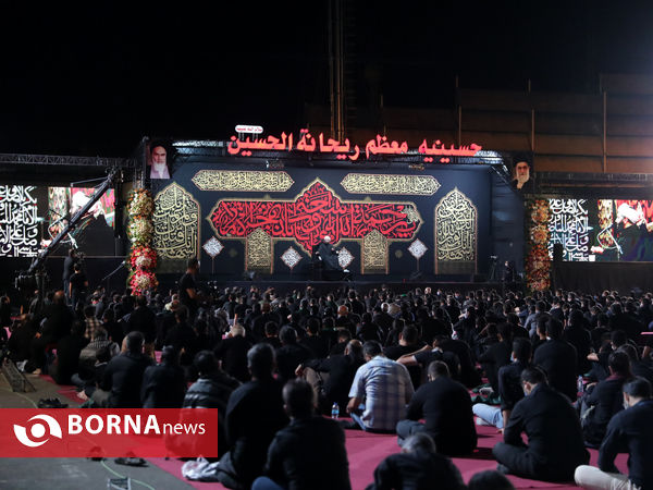 عزاداری شب ششم محرم - هئیت ریحانه الحسین
