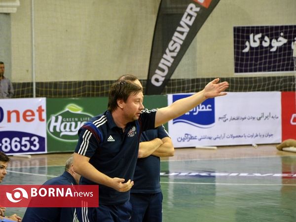 دیدار دوستانه فوتسال ایران و روسیه از نگاه دوربین