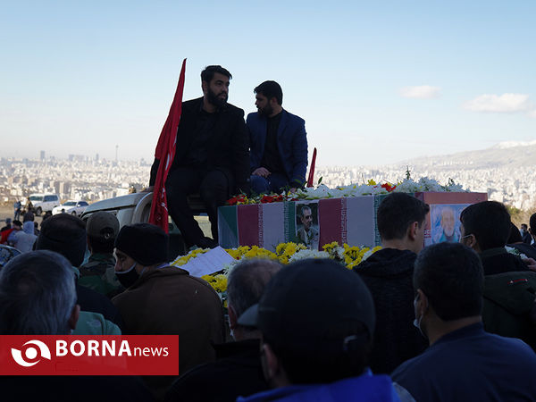 تشییع پیکر شهید حاج حسن ایرلو