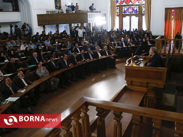 نشست خبری اختتامیه نهمین دوره مجلس شورای اسلامی