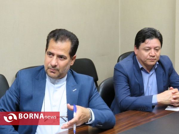 دیدار معاون جوانان وزیر ورزش و جوانان با مدیرکل ورزش و جوانان استان