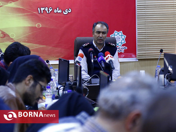 نششست خبری مدیر عامل جدید سازمان آتش نشانی