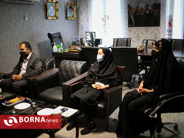 حضور رامین مهمان‌پرست در خبرگزاری برنا