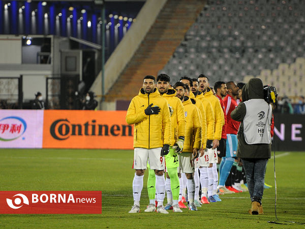 دیدار تیم های فوتبال ایران - امارات