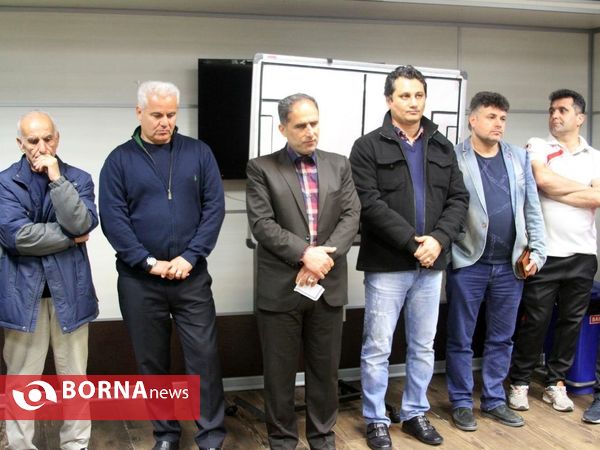 مراسم معارفه سرمربی جدید سپیدرود رشت