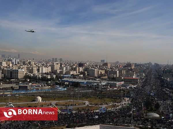 راهپیمایی روز ۲۲ بهمن - تهران ( ۴ )