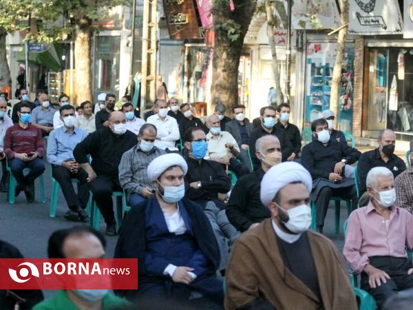 مراسم سومین روز در گذشت «آیت الله فیض لاهیجی»