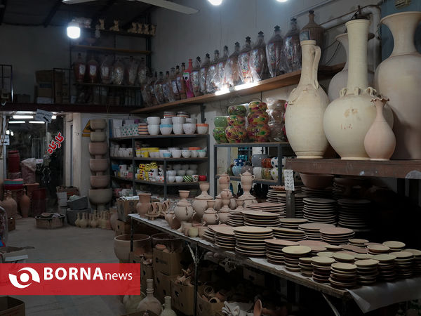 صنایع دستی سفال میبد