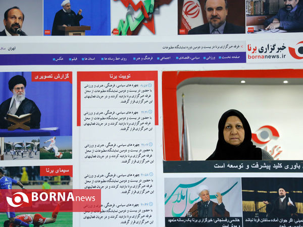 در حاشیه نمایشگاه مطبوعات "تیتر یک "