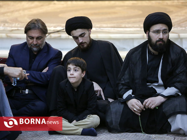 مراسم عزاداری شب عاشورای حسینی (ع)  در حرم امام خمینی