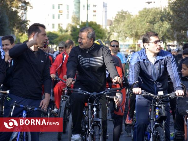 همايش بزرگ دوچرخه سوارى در شهريار