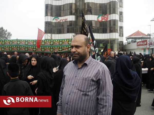 حضور عاشقان حسینی در تجمع بزرگ اربعین آستانه اشرفیه
