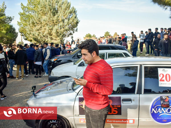 رقابت‌ قهرمانی اتومبیل‌رانی درگ استان کرمانشاه