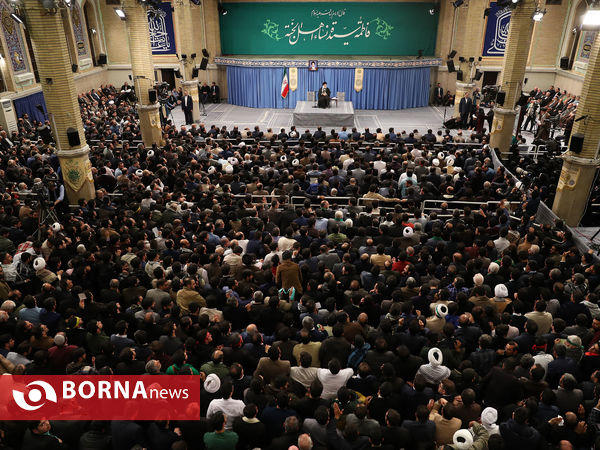دیدار هزاران نفر از ذاکران اهل‌بیت با رهبر انقلاب اسلامی