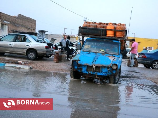 آبادان سه روز بعد از بارندگی