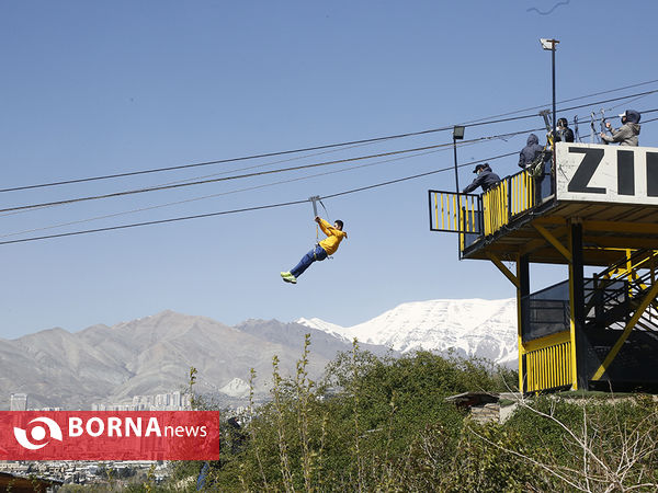 بازدید نوروزی مسافرین از برج میلاد