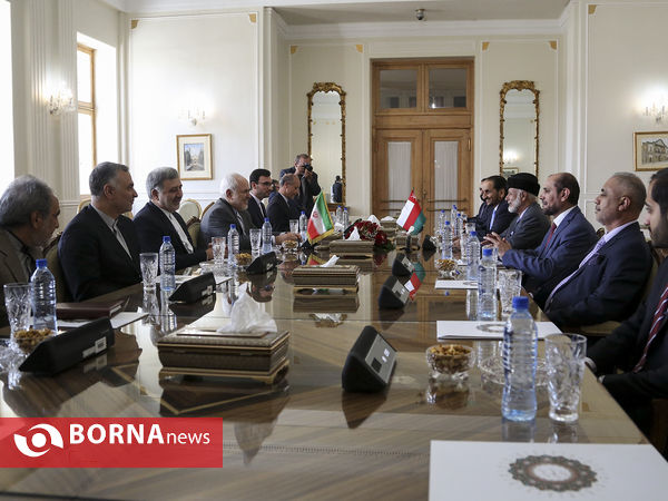 دیدار وزیر خارجه عمان با محمدجواد ظریف