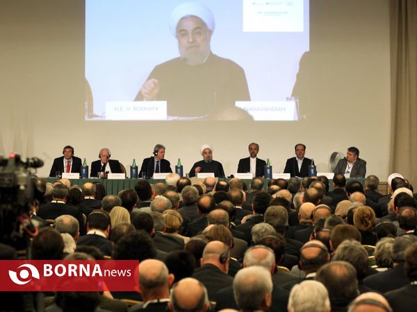 رییس جمهوری در نشست تجاری ایران و ایتالیا
