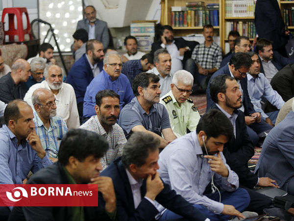 دیدار مردمی اعضای فراکسیون امید با شهروندان منطقه ۷ تهران