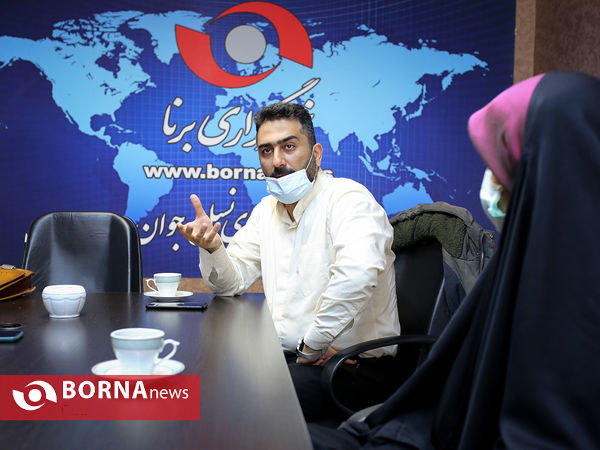 حضور رضا تقی پور نماینده مجلس در خبرگزاری برنا