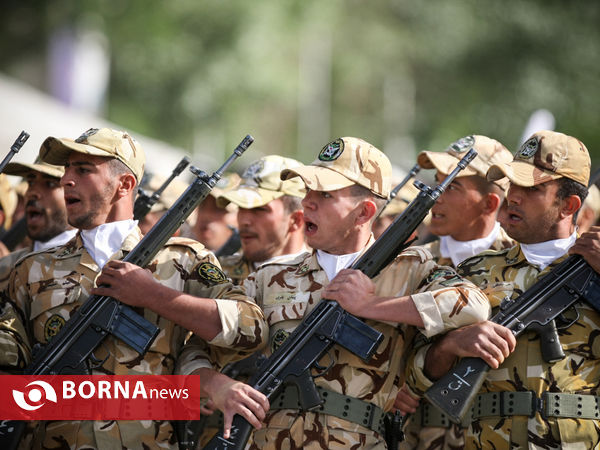 صبحگاه مشترک دژبان کل آجا