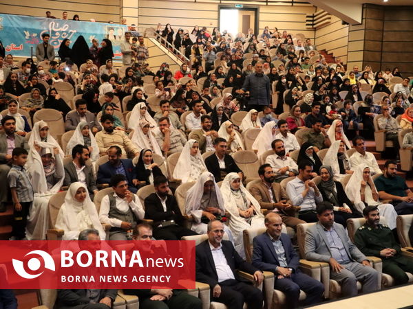 جشن وصال زوج های جوان در همدان با ۳۲۰ سری جهیزیه 