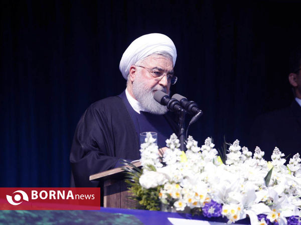 سخنرانی رییس جمهور دکتر حسن روحانی در شهرستان لاهیجان