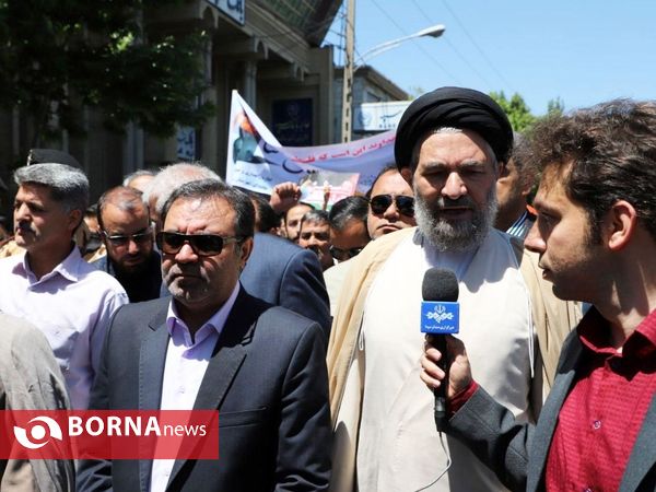 راهپیمایی روزجهانی  قدس در بروجرد