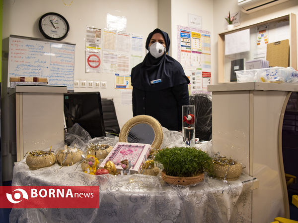 هفت سین در بیمارستان های قم