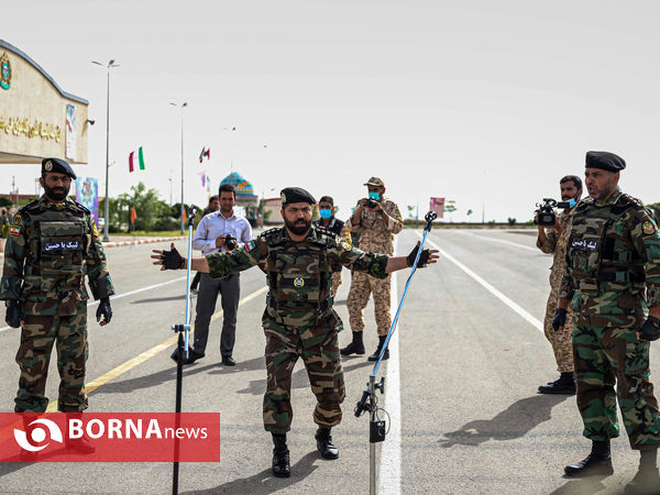 صبحگاه مشترک نیروهای مسلح با حضور استاندار خراسان رضوی