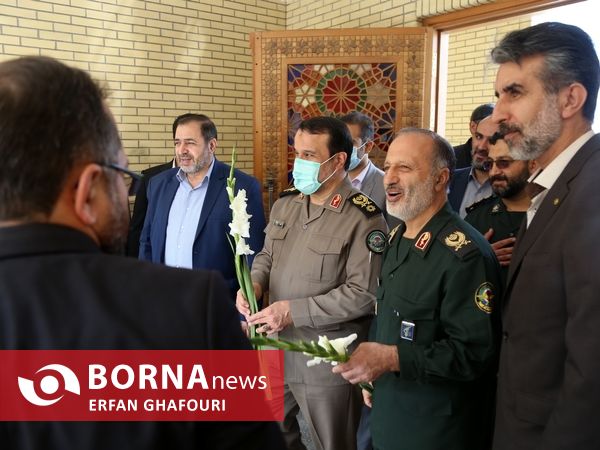 عطرافشانی یادمان شهدای گمنام ساری در هفته پارالمپیک