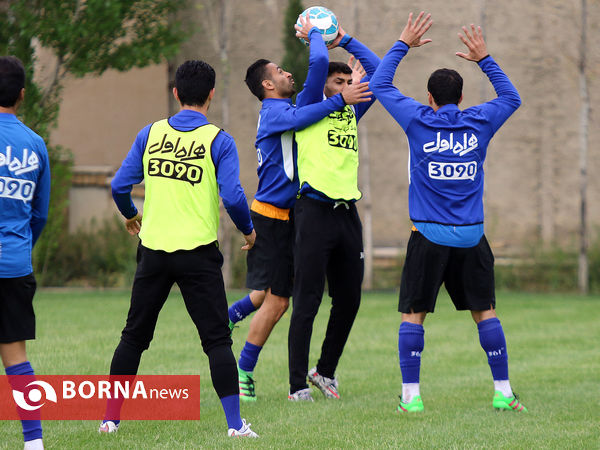 اخرین تمرین استقلال قیل دربی