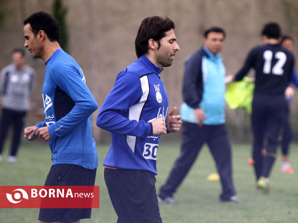 اخرین تمرین استقلال قیل دربی