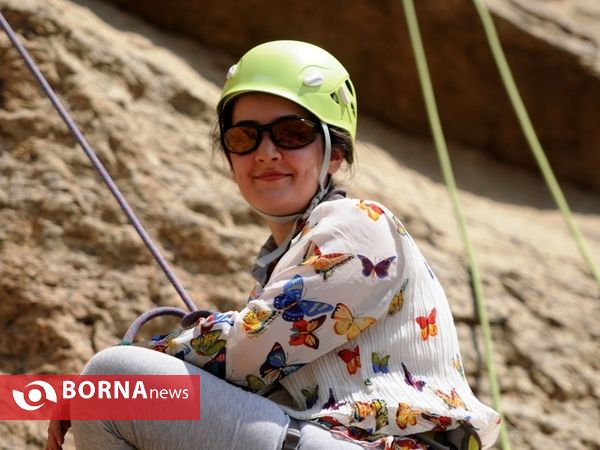 صخره نوردی در منطقه تنگه وردیج- غرب تهران