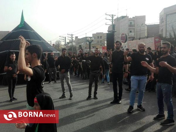 مراسم عزاداری روز عاشورا- شهر قدس