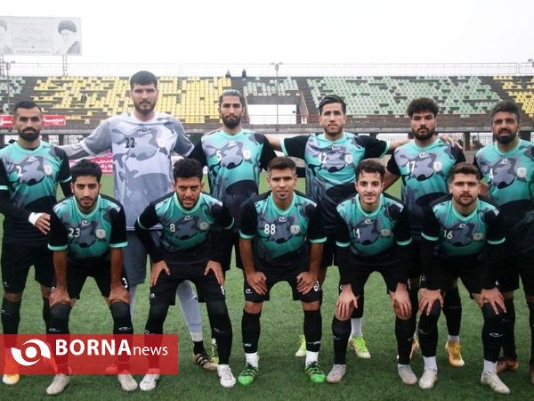 دیدار تیم های فوتبال سپیدرود رشت _ نیروی زمینی تهران
